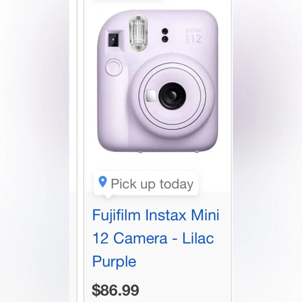 Fujifilm Instax Mini in Soft Purple